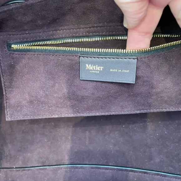 METIER - Incognito Large Suede Tote in Marrakech Color - MSRP $2950 - BNIB - Picture 10 of 10